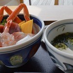 木更津庵 -  海鮮丼・うどんセット