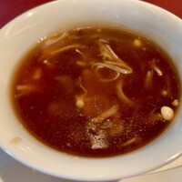 謝朋殿 仙台店 - フカヒレときのこのスープ