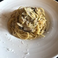 トラットリア ゴデレッチョ エビス 恵比寿 - today's pasta(白菜とキノコのクリームパスタ)
