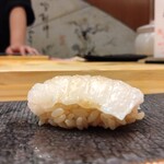 鮨処 凜 - あーーん、このえんがわ、すごかった…