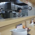 らーめん髙○ -  カウンター