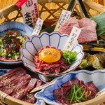 生肉専門店 焼肉 金次郎 - 本日の肉刺し盛り合わせ