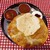 ミラーン - 料理写真:２種盛りカレー(マサラチキン・牡蠣カレー)(自家製無添加ヨーグルト)¥1000(税込)＋パドゥーラセット(パドゥーラ・パパド・ミニターメリックライス)¥300(税込)
