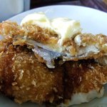 永田ドライブイン - 肉厚でボリューミーなあじフライ！(2014,05/25)