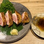 吾一 - 鶏もも肉のたたき