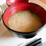 レストハウス キング - 美味しい味噌汁♪