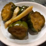 餃子の店 もも - 自家製きゅうちゃん