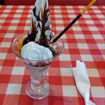 ウエストハウス - ミニパフェ(チョコ)(480円)