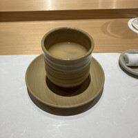 鮨 功 - 牡蠣の茶碗蒸し