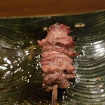 やきとり阿部 - 19つりへた(砂肝の周り)