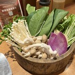 しゃぶしゃぶ KINTAN - 野菜