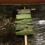 やきとり阿部 - 15オクラ