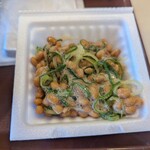 すき家 - 納豆、混ぜました