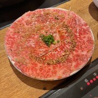 しゃぶしゃぶ KINTAN 代官山本店 - サーロインユッケ