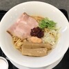 はらや MAZE SOBA - 海老辛味噌まぜそば（スープ付き）1100円