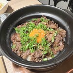 全席個室 Jibundoki 大宮東口站前店 - 土鍋ご飯(牛すき焼き風)