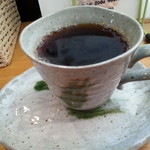 Outdoor Cafe 野菜香房 -  ホットコーヒー（３００円）です。