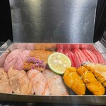 北新地鮨 言 - テイクアウト　握り盛り合わせ