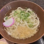 Sanuki Ya Ekikita Ten - 天婦羅蓋飯套餐的烏冬麵