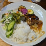 キッチン ブルー グローブ - 最後のワンプレート