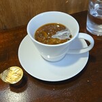 キッチン ブルー グローブ - ホワイトコーヒーへ