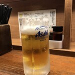 麺場 もっけい - 生ビール