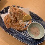 旨い魚と京ばんざい はなと - エビ