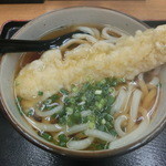 四国大名 -  いか天うどん300円