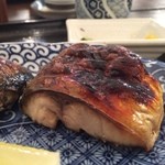炭火魚 旬彩料理 坂本 - 鯖の塩焼き