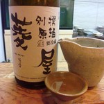 天ぷら たけうち - 菱屋　別撰　純米原酒生