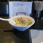 弘明寺丿貫 - 日ノ出町式 真鯛白湯たんめん、 着丼！