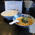 弘明寺丿貫 - 冷やし鮟肝蕎麦 着丼