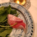 鮨 茶居庵 - 金目鯛しゃぶしゃぶ