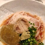 鮨 茶居庵 - 鮑素麺