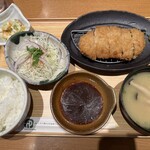 百菜 旬 - 料理写真:三豚ロースかつ定食 1,188円