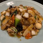 悠友亭 - 五目あんかけ焼きそば！