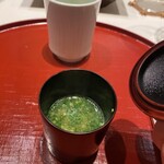 照寿司 - クエの味噌汁