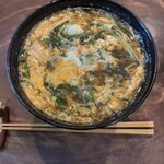 薬庵 - 卵とじ蕎麦