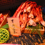 ススキノデパート - ４大蟹のコーナーのズワイガニ【２０２４年１２月】