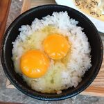 洋食屋 銀座ランプ亭 - ポークソテー（クリームチーズソース）1,000円（ご飯、生卵おかわり無料、テイクアウトコーヒー無料）
