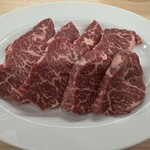 焼肉やっちゃん - 上ハラミ（山葵醤油） ※焼き方はスタッフに聞いてね！