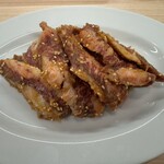 焼肉やっちゃん - 上バラ（タレ） ※本日、最初で最後のタレ。脂が旨いなぁ！