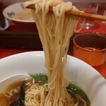 カドヤ食堂 - 麺はこんなかんじ。