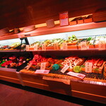 ススキノデパート - ４大蟹のコーナーと海鮮焼き物用コーナー【２０２４年１２月】