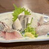 魚がし鮨 - 光もの３点盛