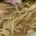 中華そば 青葉 - 麺アップ