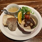 カフェ アクイーユ - この日のランチプレート