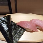 うまい鮨勘 - 料理写真:■秀宗(大トロ、中トロ、トロタク巻)