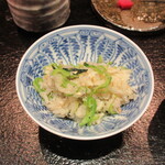 草庵 鍋島 - 万願寺唐辛子と自家製ちりめん山椒のごはん