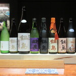 草庵 鍋島 - この日の鍋島ペアリングラインナップ